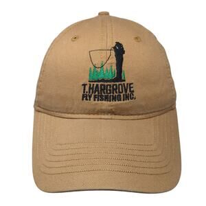 T. Hargrove Fly Fishing Inc. Strapback Hat Brown One Size Adjustable Ouray